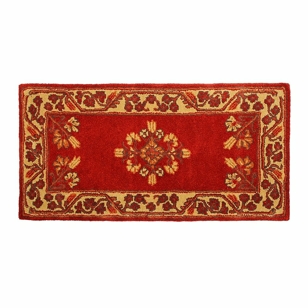 Plow & Hearth Jardin Wool Rug, 44"x22"