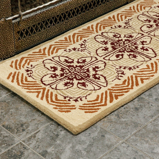 Plow & Hearth Art Deco Classic Rug, 56"x26"