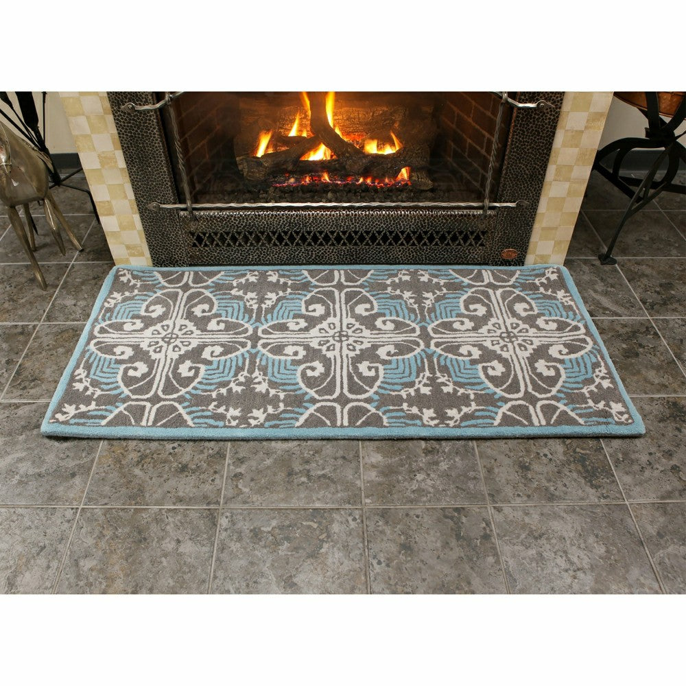Plow & Hearth Art Deco Classic Rug, 56"x26"