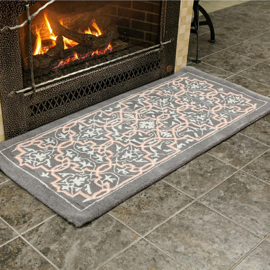Plow & Hearth Tabriz Wool Rug, 56"x26"