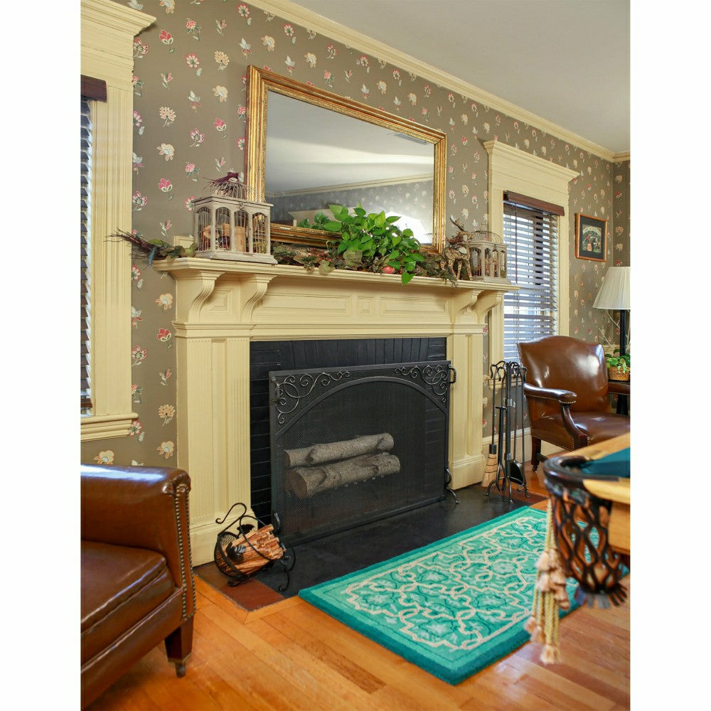 Plow & Hearth Tabriz Wool Rug, 56"x26"