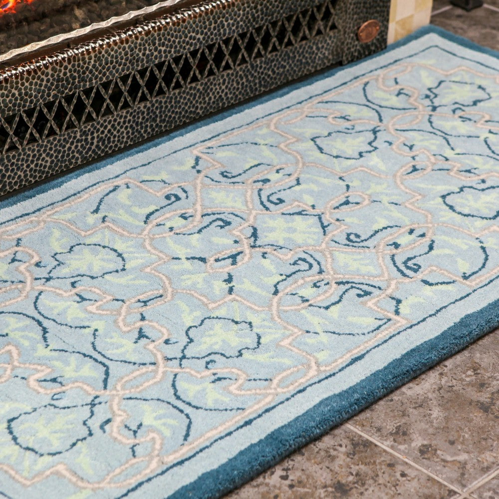 Plow & Hearth Tabriz Wool Rug, 56"x26"