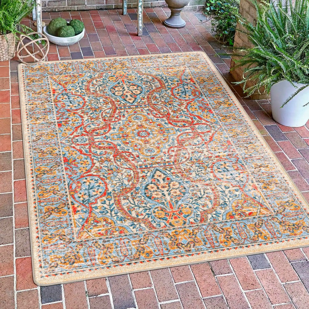 Plow & Hearth Lillie EnduraStran® Rug, 5'4" x 7'8"
