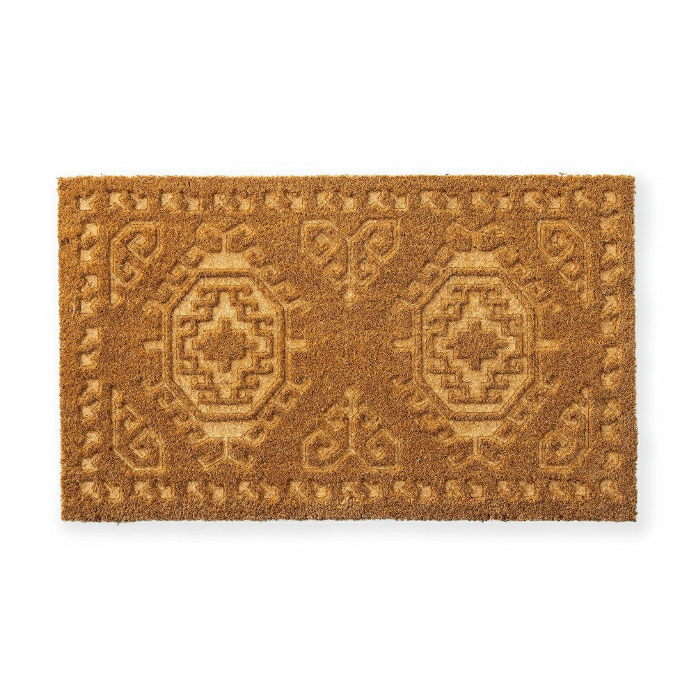 Plow & Hearth Persian Style Coir Doormat, 18"x30"