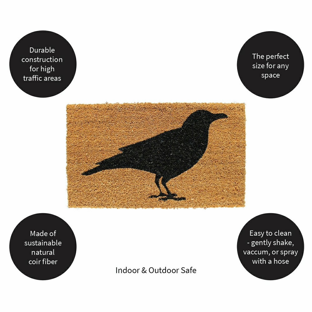 Plow & Hearth Raven Coir Mat