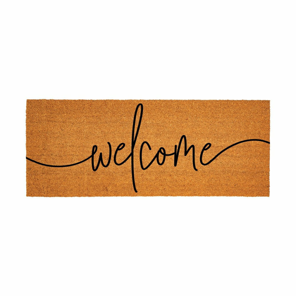 Plow & Hearth Oversized Welcome Coir Mat, 60"x24"