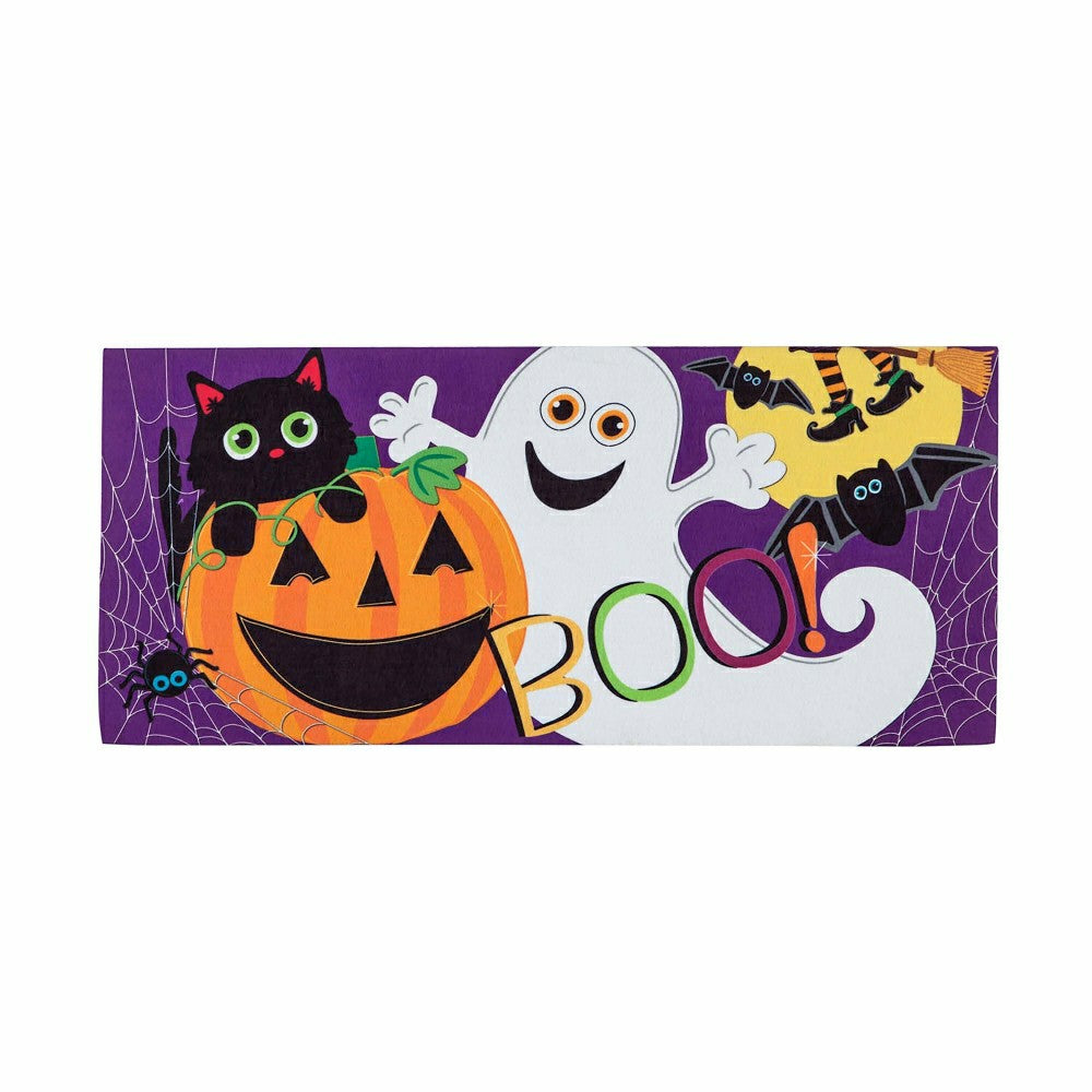 Plow & Hearth Whimsical Fall and Holiday Sassafras Mat Set