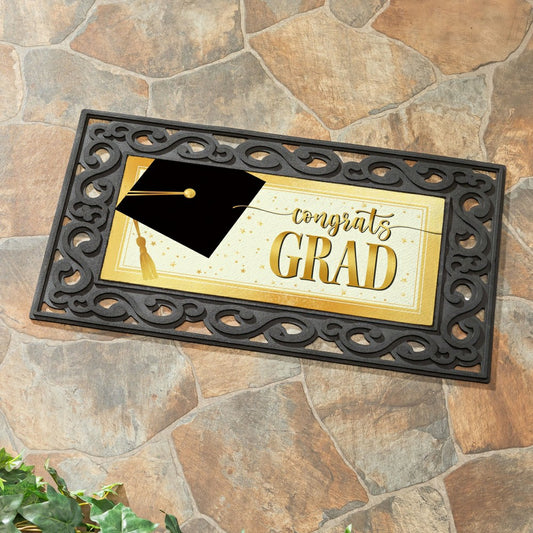 Plow & Hearth Graduation Sassafras Switch Mat