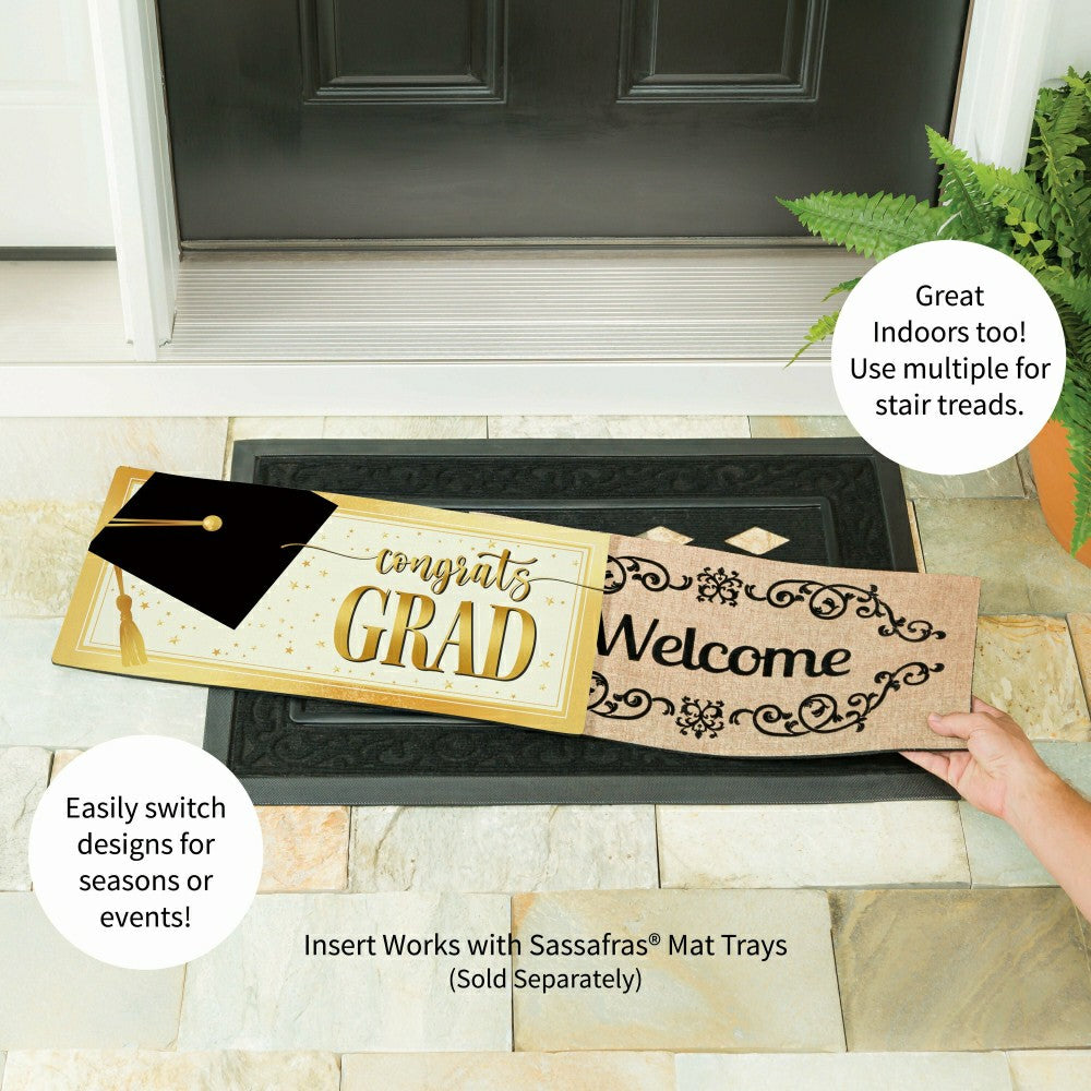 Plow & Hearth Graduation Sassafras Switch Mat