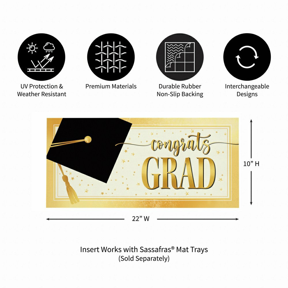 Plow & Hearth Graduation Sassafras Switch Mat