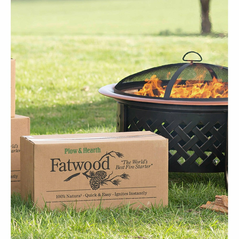 Plow & Hearth Fatwood 25 lb. Box
