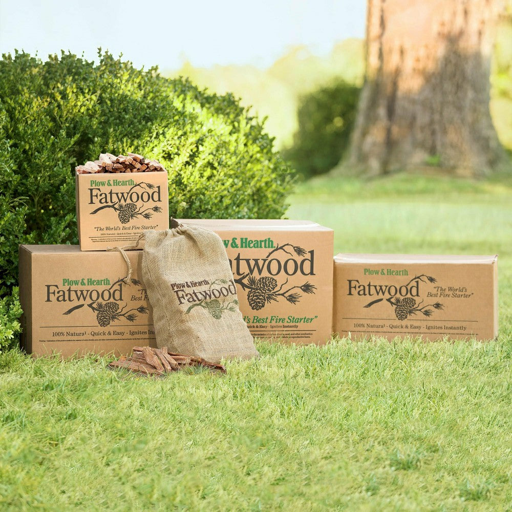 Plow & Hearth Fatwood 25 lb. Box