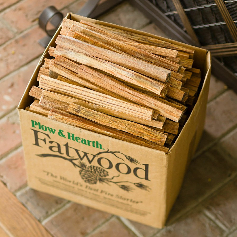 Plow & Hearth Fatwood Fire-Starter, 10 lb. Box