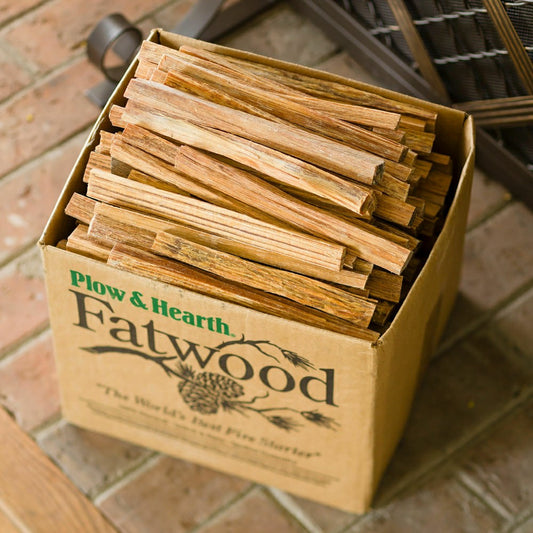 Plow & Hearth Fatwood Fire-Starter, 10 lb. Box