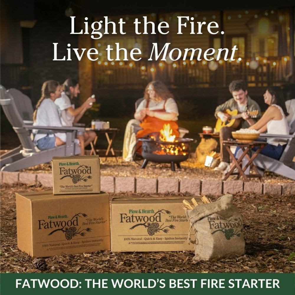 Plow & Hearth Fatwood Fire-Starter, 10 lb. Box