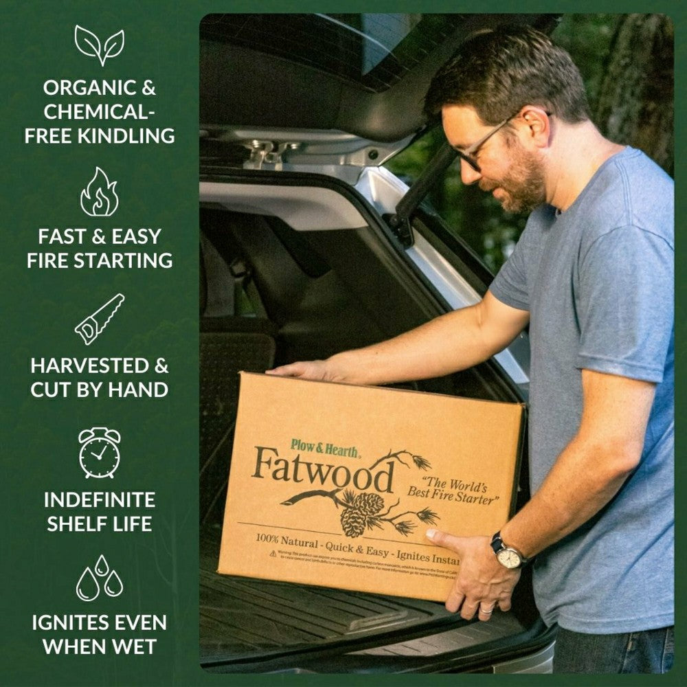 Plow & Hearth Fatwood Firestarter 35 lb.