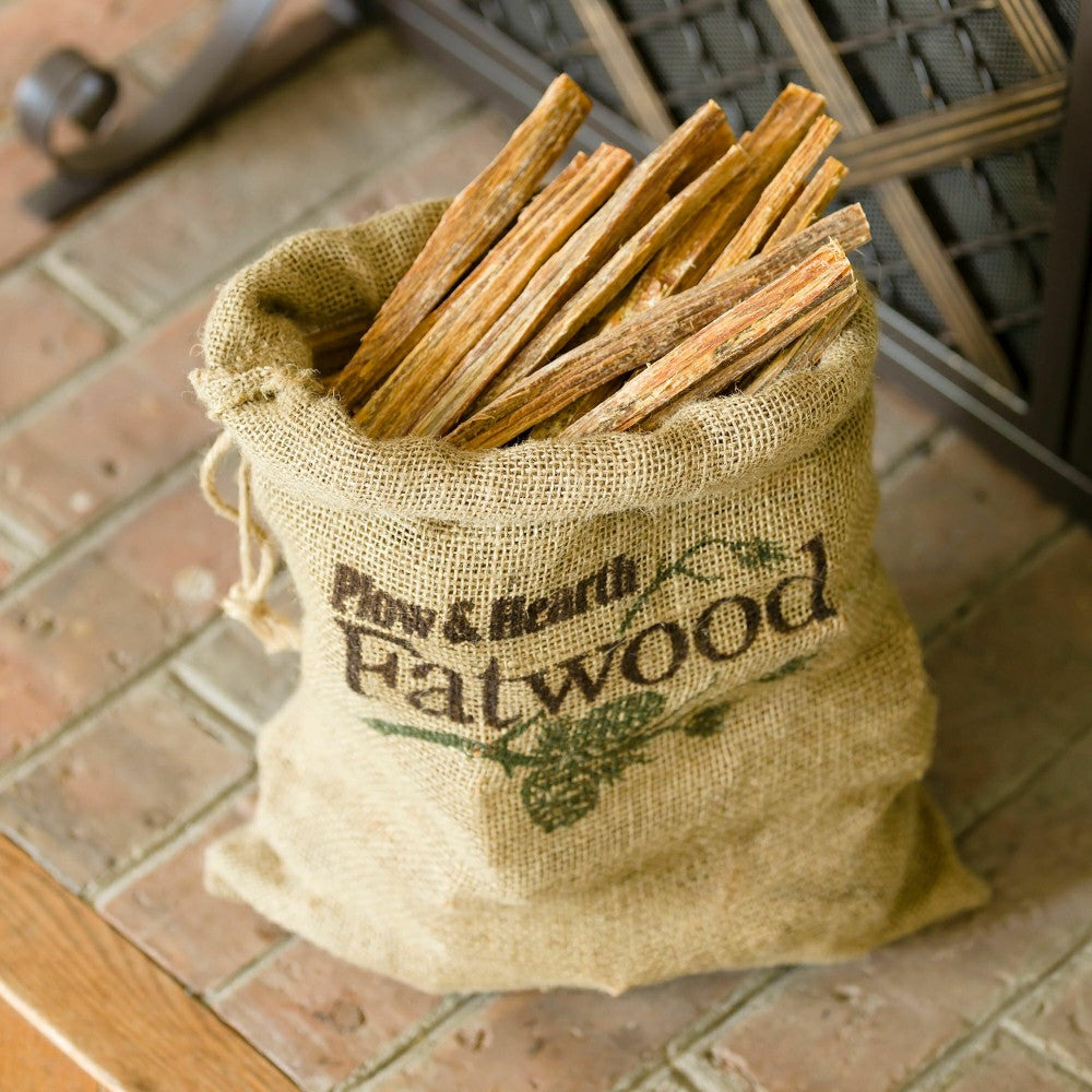 Plow & Hearth Fatwood Fire-Starter, 12 lb. Bag