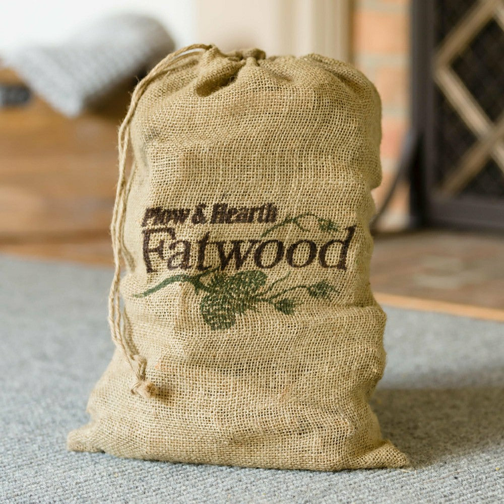 Plow & Hearth Fatwood Fire-Starter, 12 lb. Bag