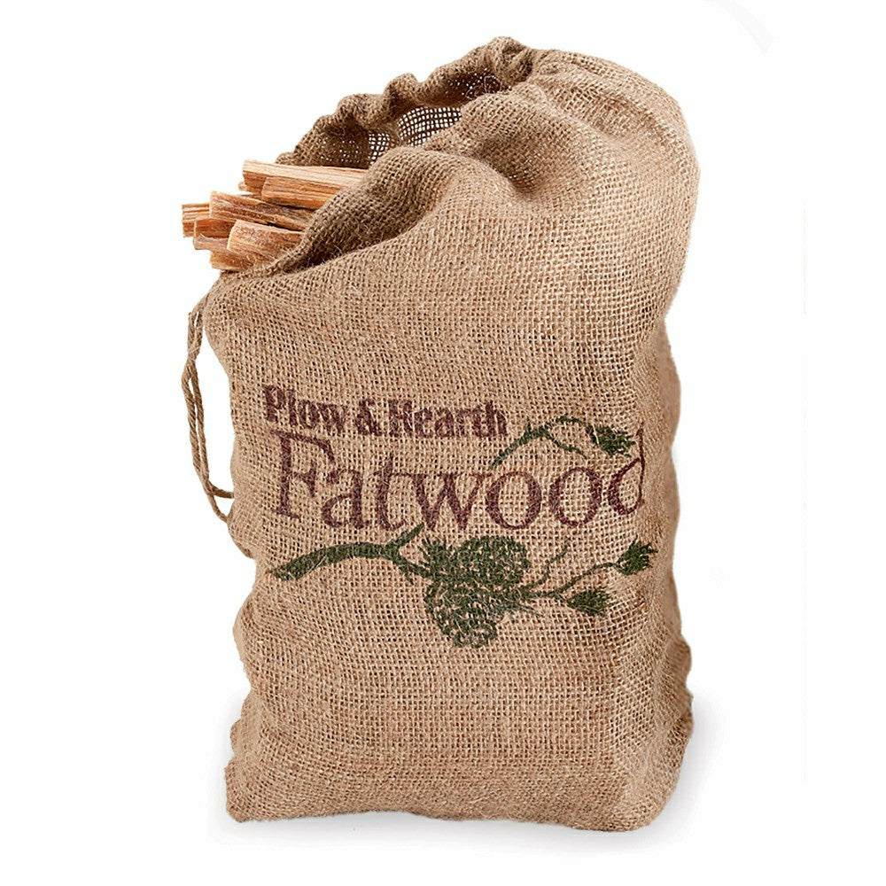 Plow & Hearth Fatwood Fire-Starter, 12 lb. Bag