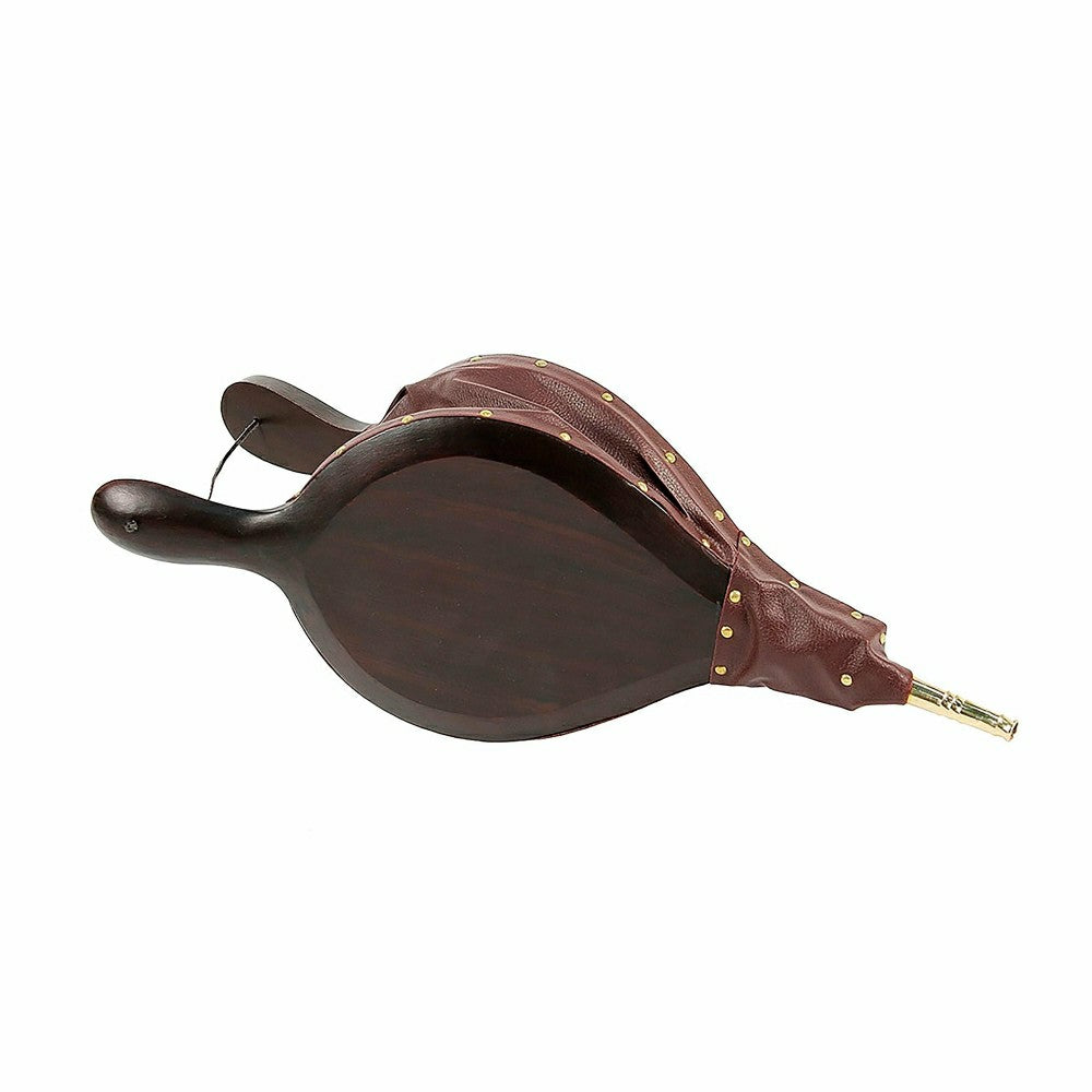 Plow & Hearth Wood and Leather Shaker Style Bellow