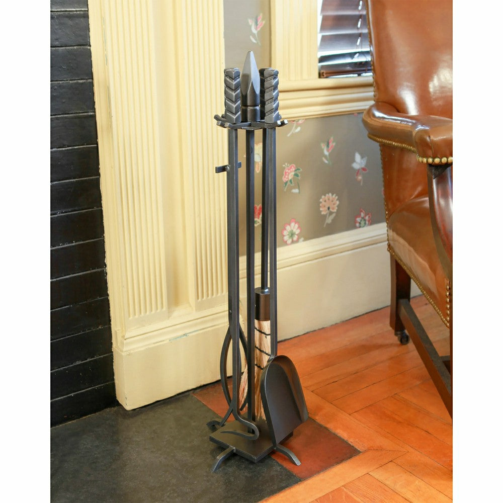 Plow & Hearth Wright Design Fireplace Tool Set