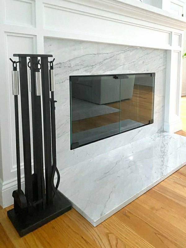 Plow & Hearth Contemporary Fireplace Tool Set