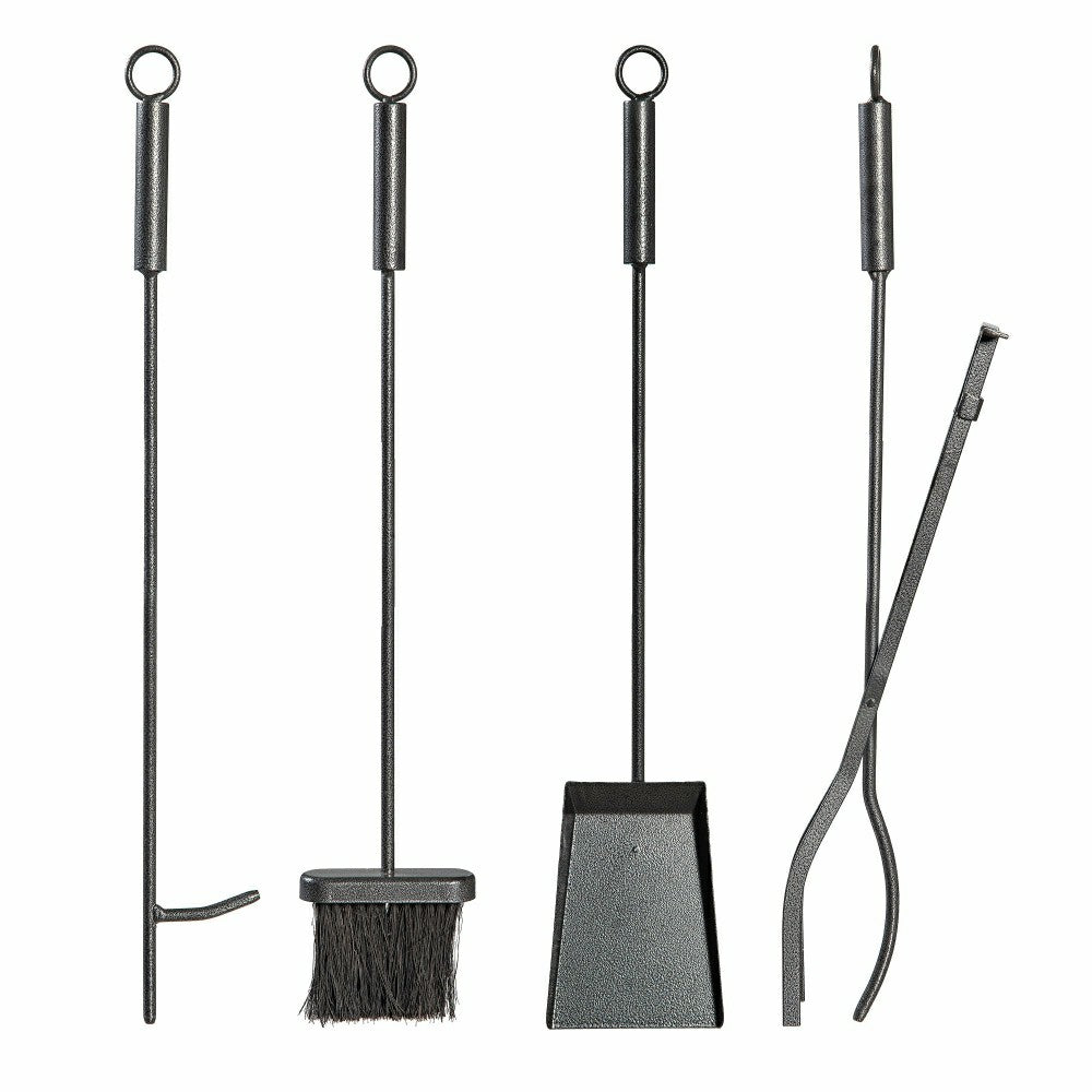 Plow & Hearth Preston 5 Piece Fireplace Toolset