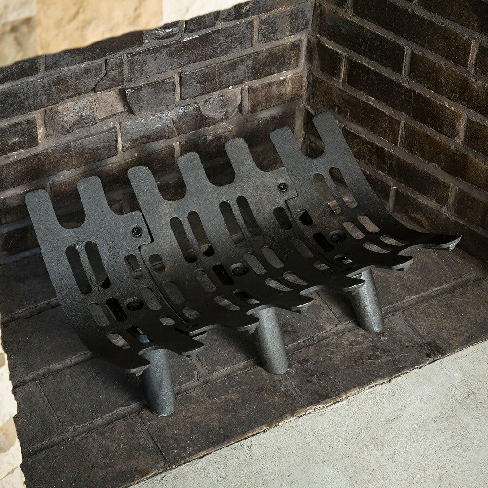 Plow & Hearth Cast Iron Fireplace Grate