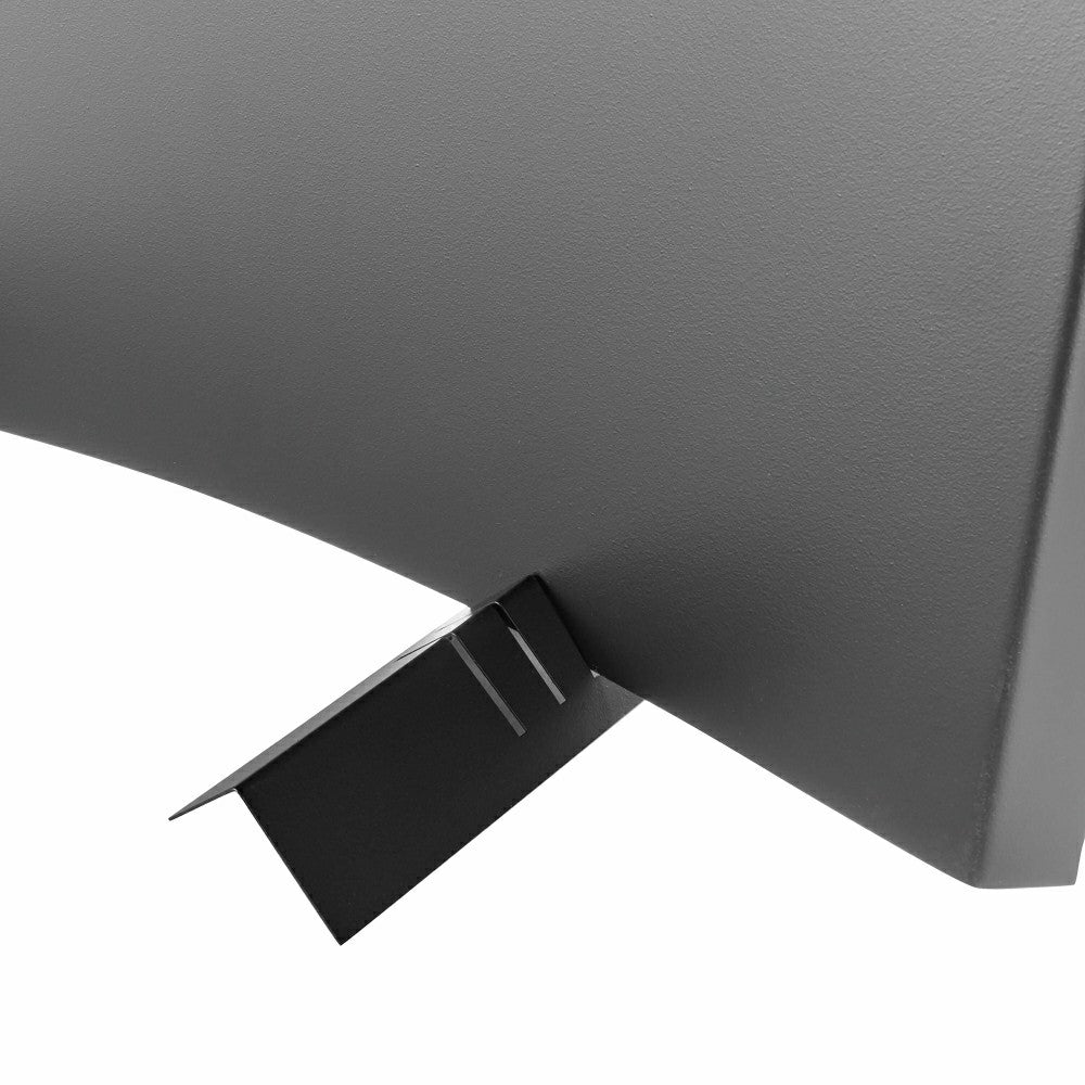 Plow & Hearth Steel Fireback in Black Finish