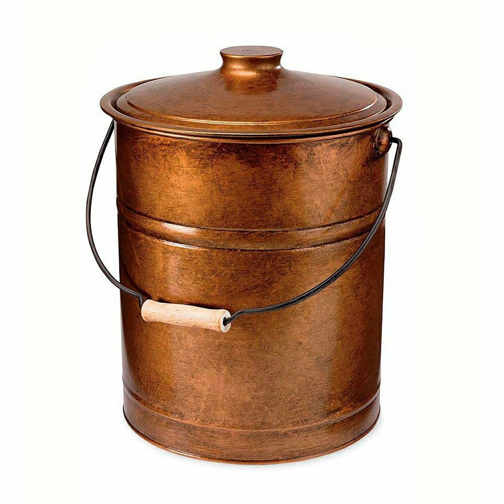 Plow & Hearth Deluxe Galvanized Steel Ash Bucket