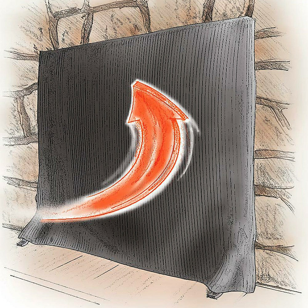 Plow & Hearth Pavenex Fireplace Blanket