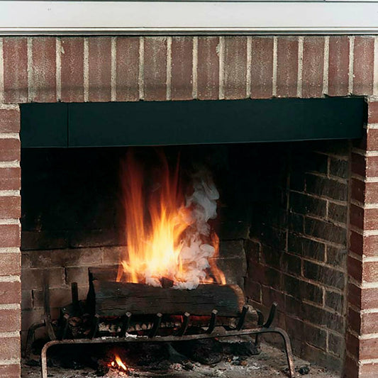 Plow & Hearth USA-Made 4-Inch Fireplace Smoke Guard