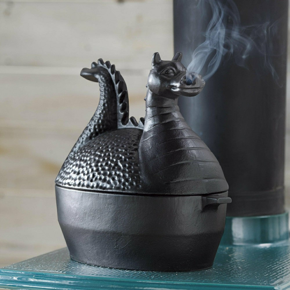 Plow & Hearth Dragon Cast Iron Steamer