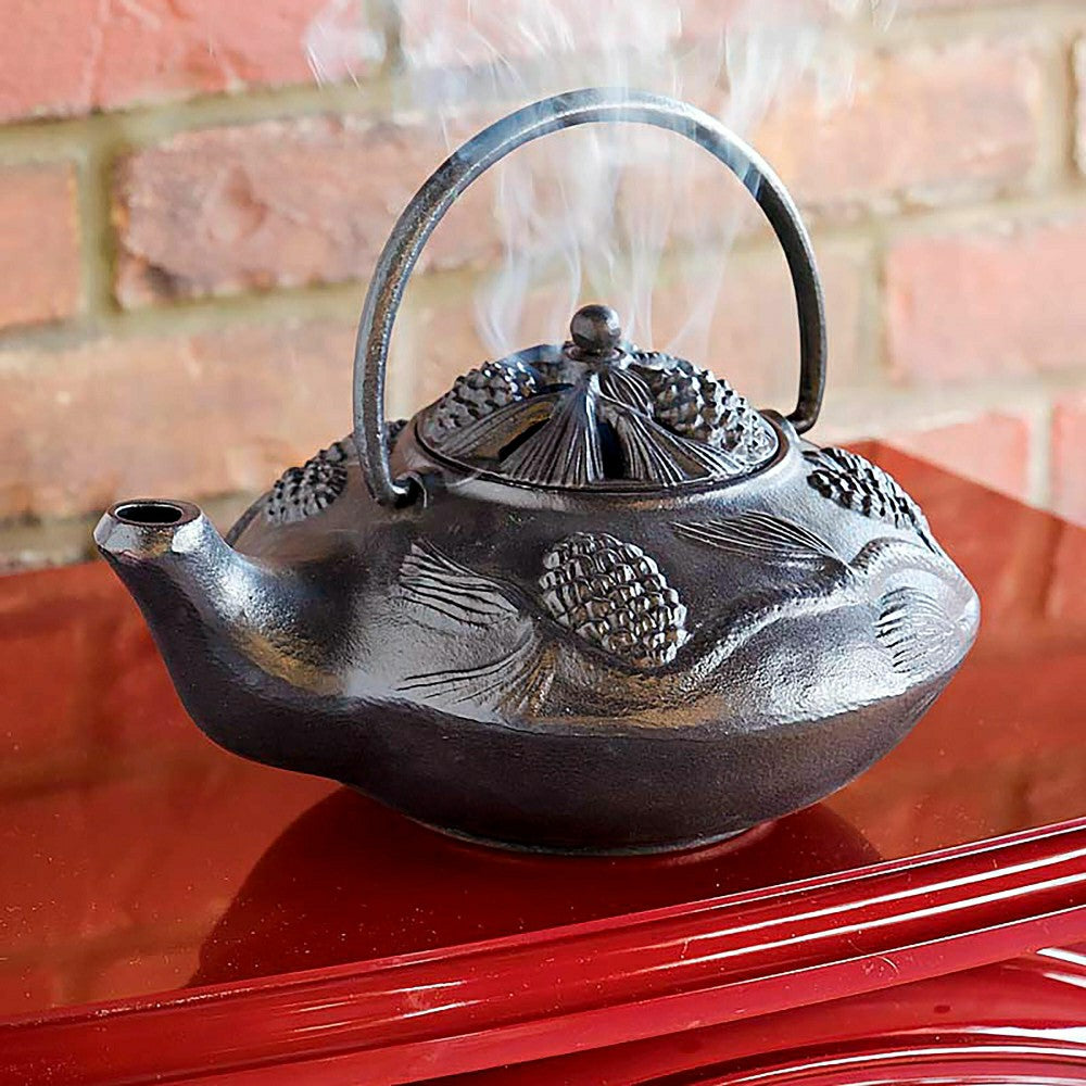 Plow & Hearth Iron Pine Cone Steamer
