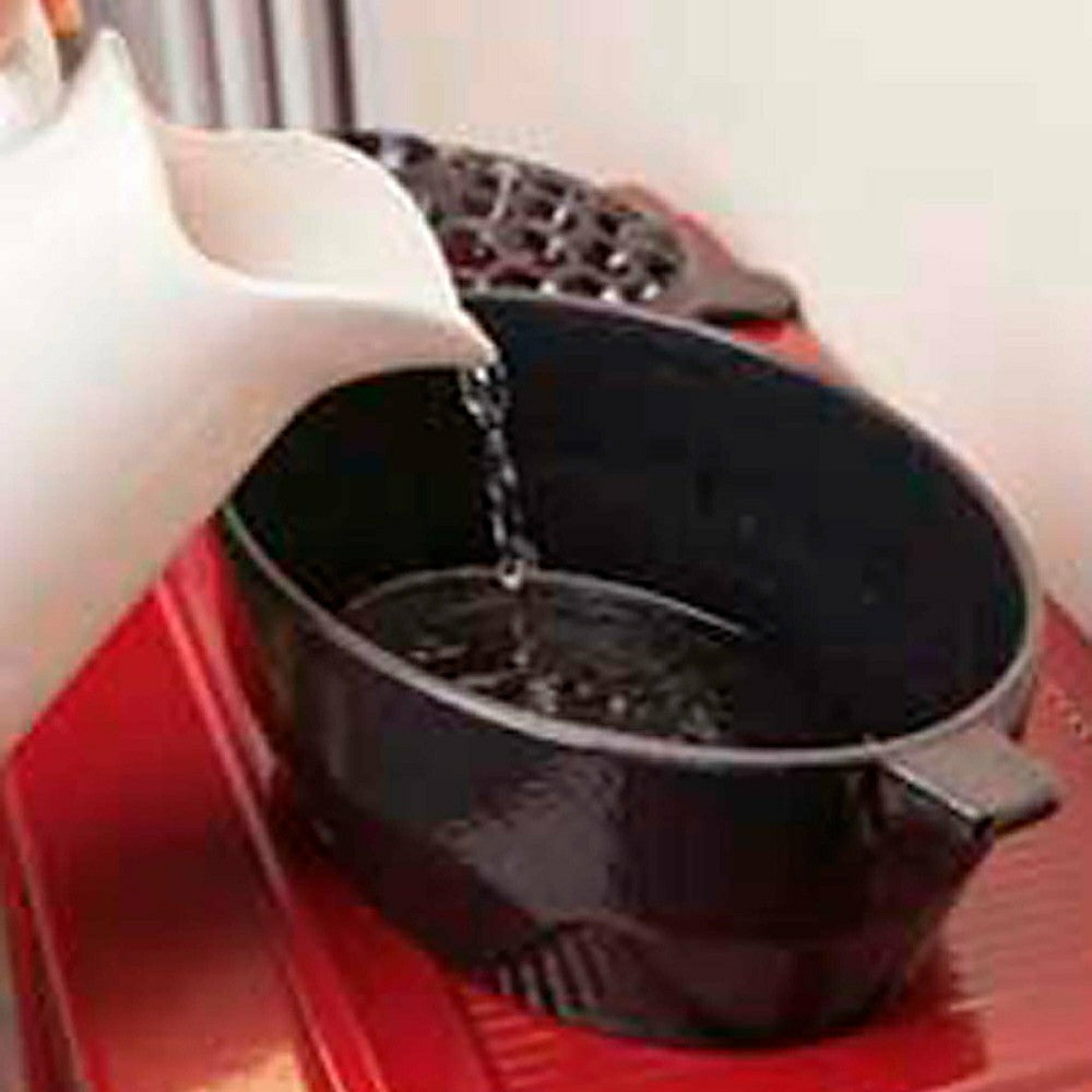 Plow & Hearth 2.3 QT. Cast Iron Lattice Wood Stove Steamer