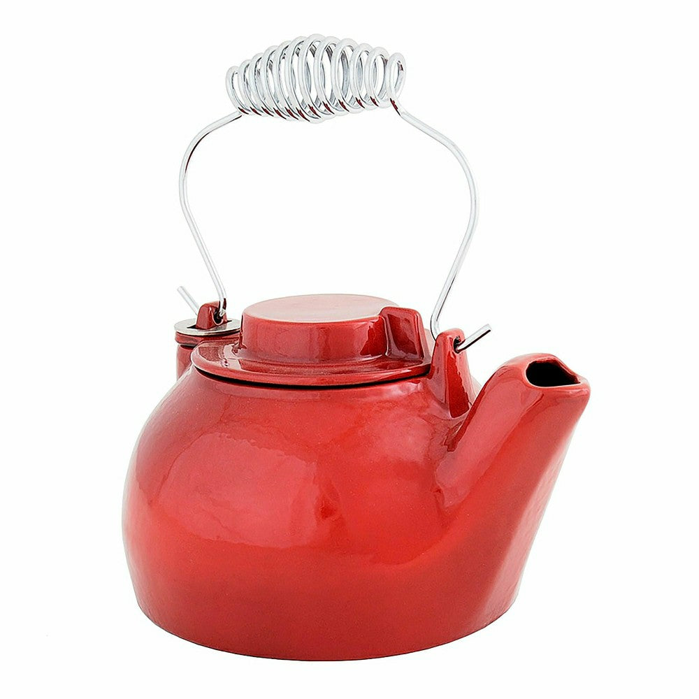 Plow & Hearth Enamel Finish Steamer Kettle