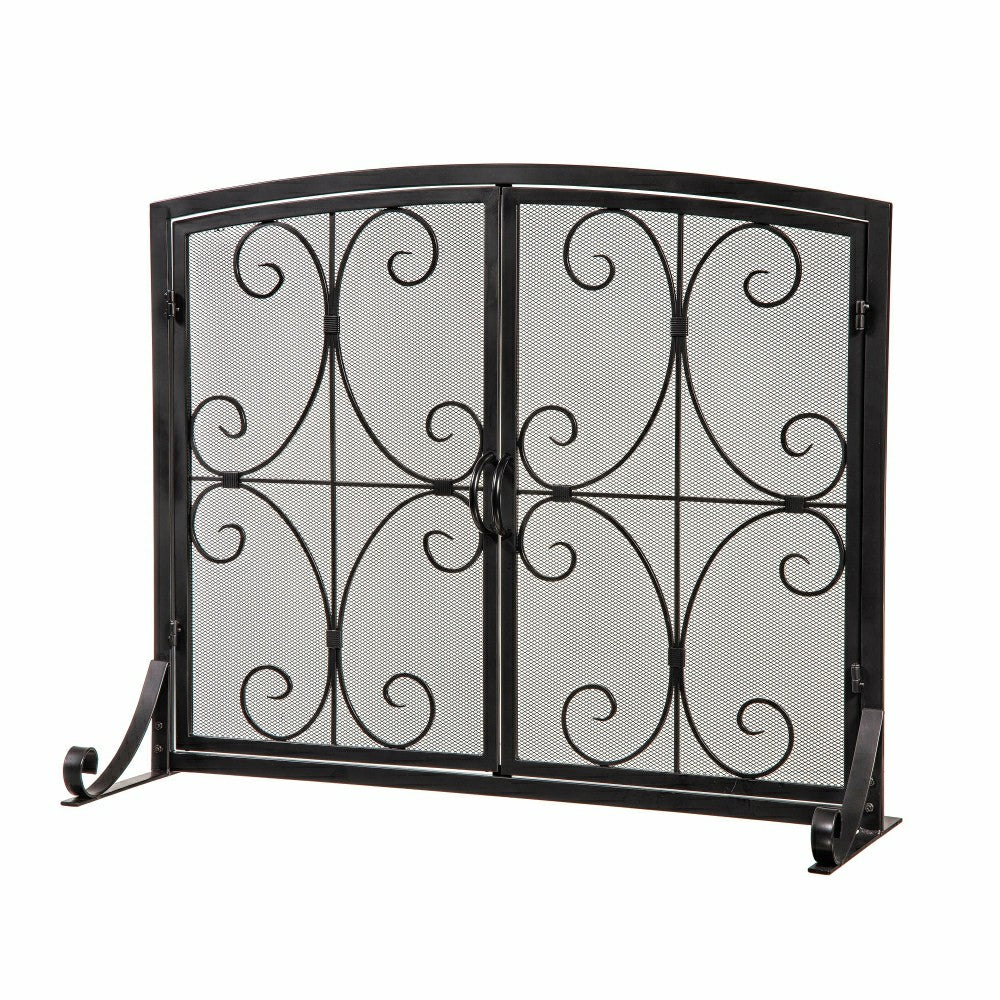 Plow & Hearth Florence Fireplace Screen
