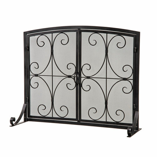 Plow & Hearth Florence Fireplace Screen
