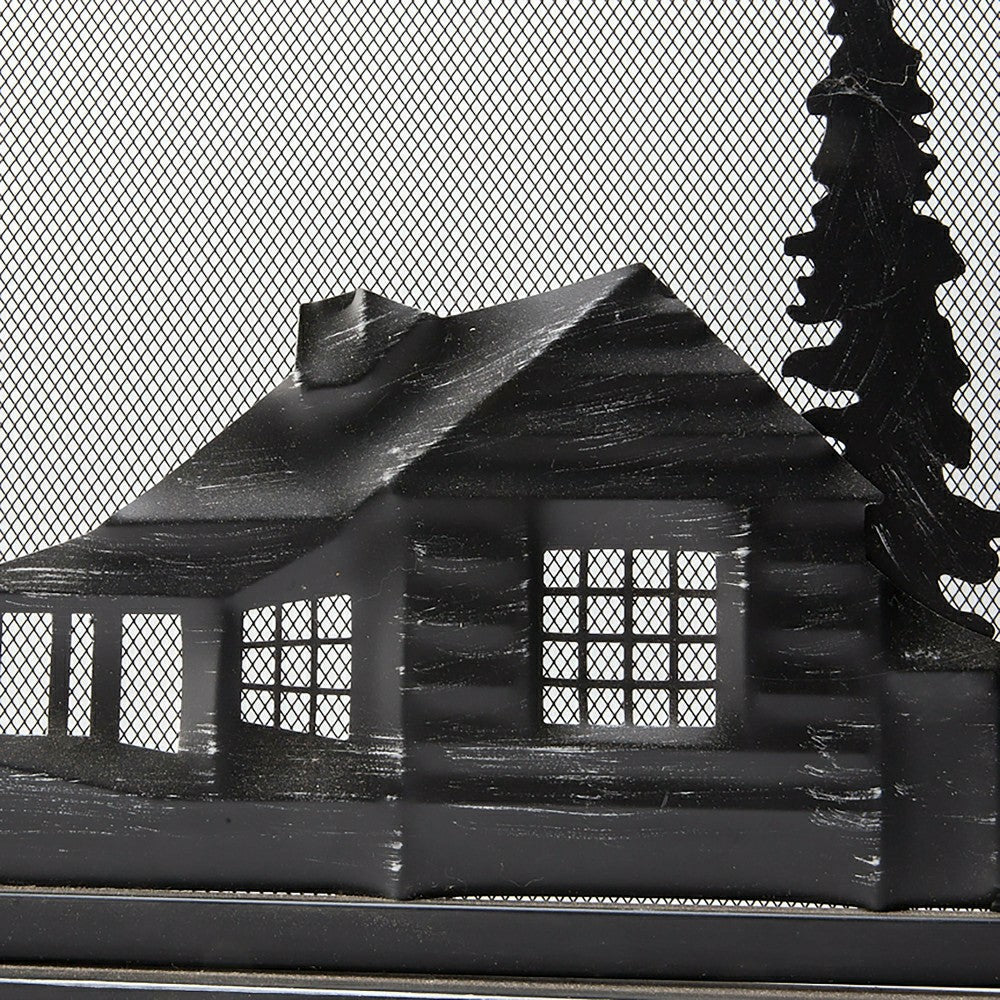 Plow & Hearth Mountain Cabin Fire Screen