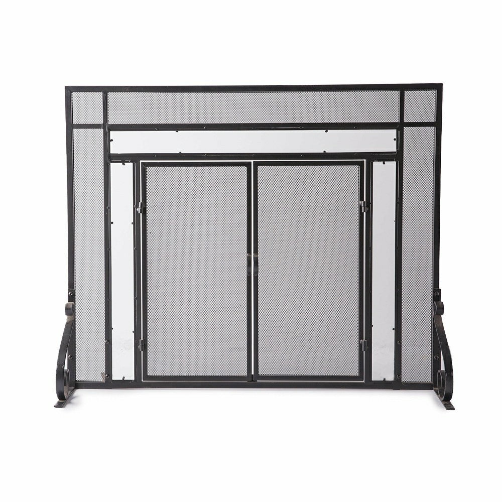 Plow & Hearth Large Tubular Fire Screen