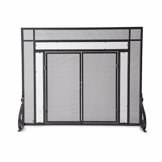 Plow & Hearth Large Tubular Fire Screen