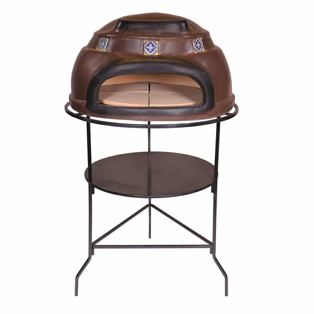 Plow & Hearth Talavera Large Pizza Oven