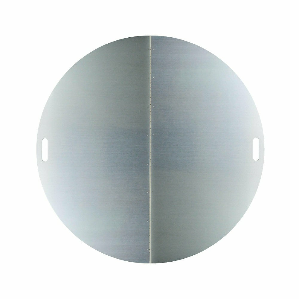 Plow & Hearth Heavy-Duty Stainless Steel Round Fire Pit Cover