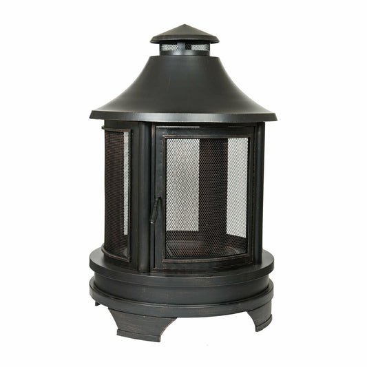 Plow & Hearth Pagoda-Style Fire Pit