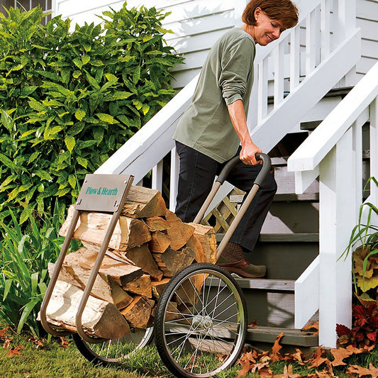 Plow & Hearth Heavy Duty Wood Caddy