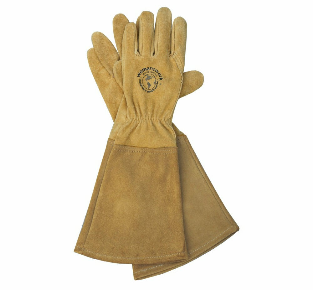 Plow & Hearth All Leather Gauntlet Glove