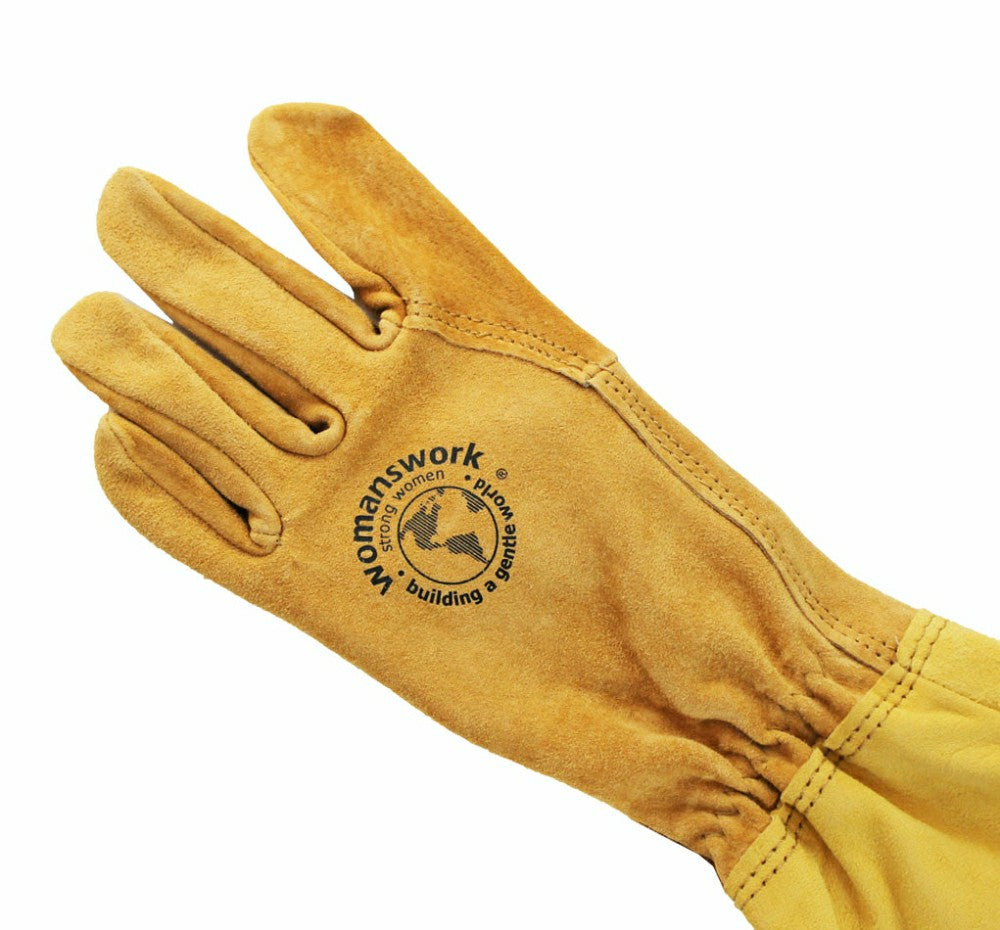 Plow & Hearth All Leather Gauntlet Glove