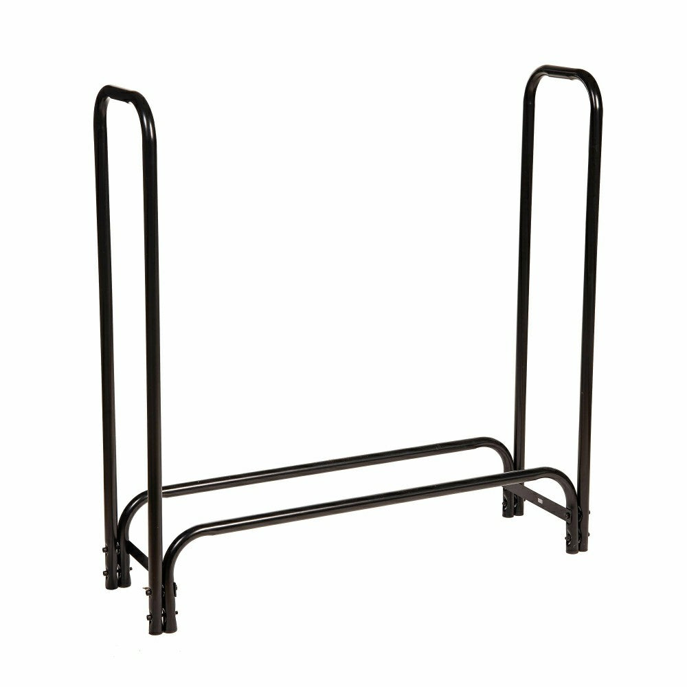 Plow & Hearth 4' Steel Wood Log Rack
