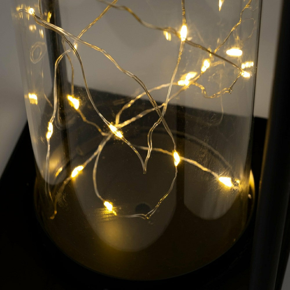 Plow & Hearth Small Firefly Light, Black