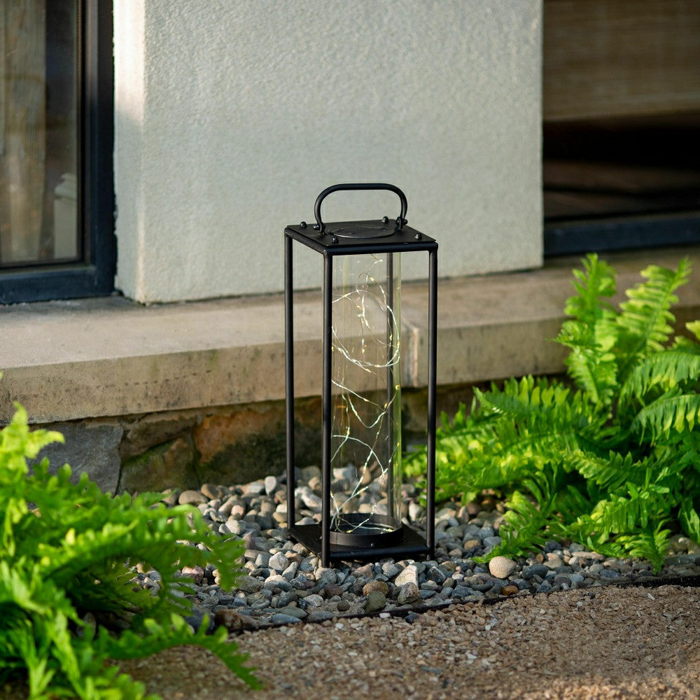 Plow & Hearth Small Firefly Light, Black